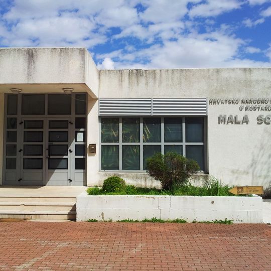 Kroatisches Nationaltheater in Mostar