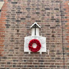 War Memorial Plaque Attached to 80 and 82 Sopwell Lane