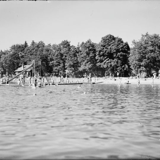 Krutudden, public beach