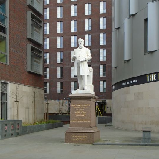 Statue of Hugh Stowell Brown