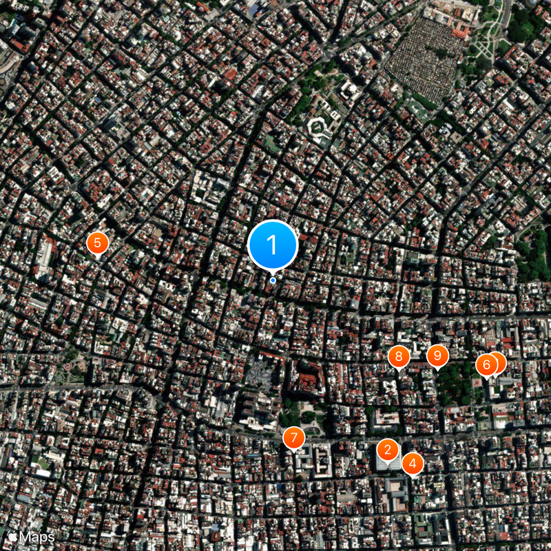 National University of the Arts Map