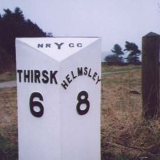 Milepost Approximately 225 Metres To West Of Track To Gormire Lake