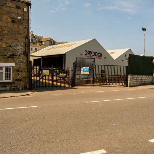 Dry Dock At Penzance Shipyard