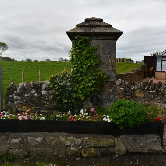 Pant And Trough At West End Of Village