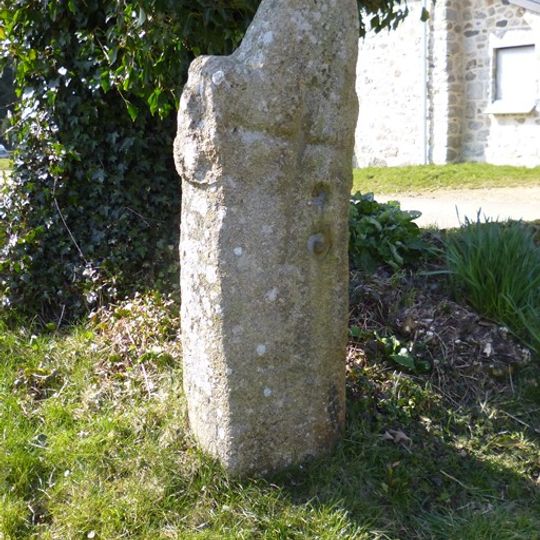 Cross approximately 25 metres north east of West Week Farmhouse