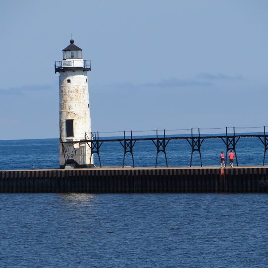 Manistee Pierhead lights