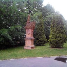 Socha u Městských mlýnů v Chomutově (3)