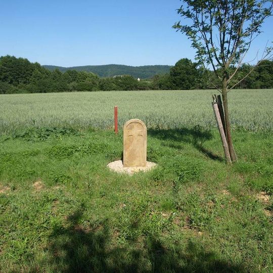 Křížový kámen jižně od Veverské Bitýška