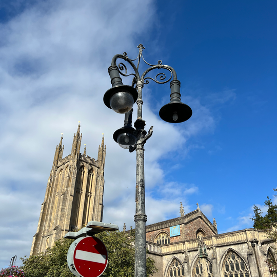 Lamp Standard On South East Corner Of Churchyard Of St Cuthbert