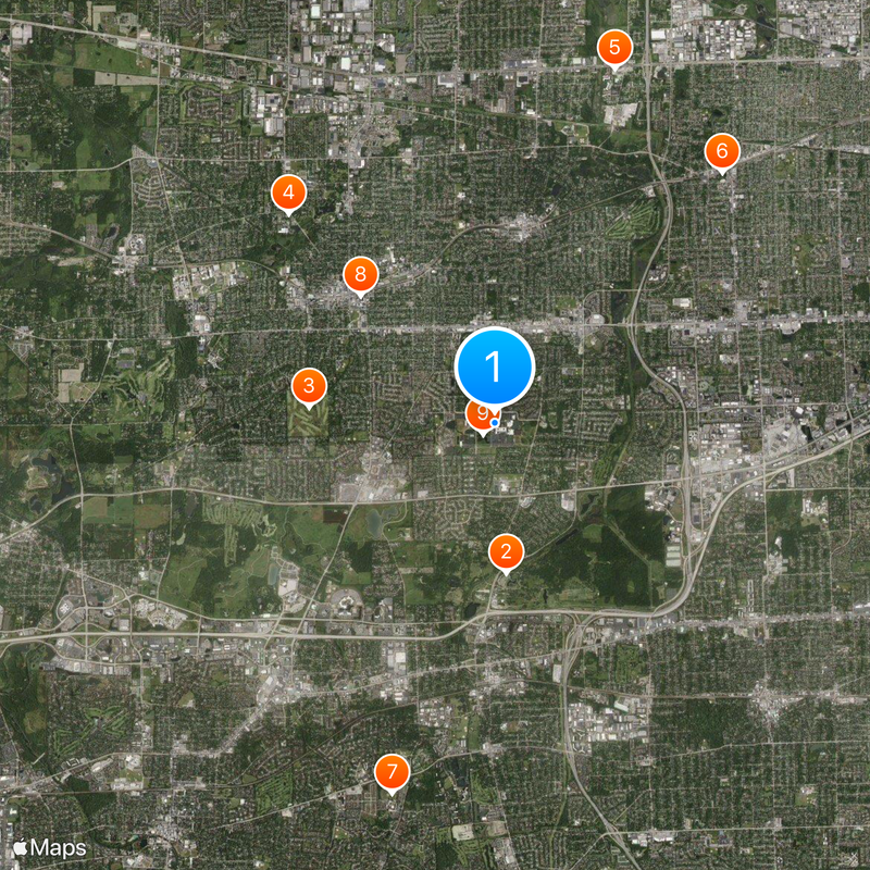 College of DuPage Map