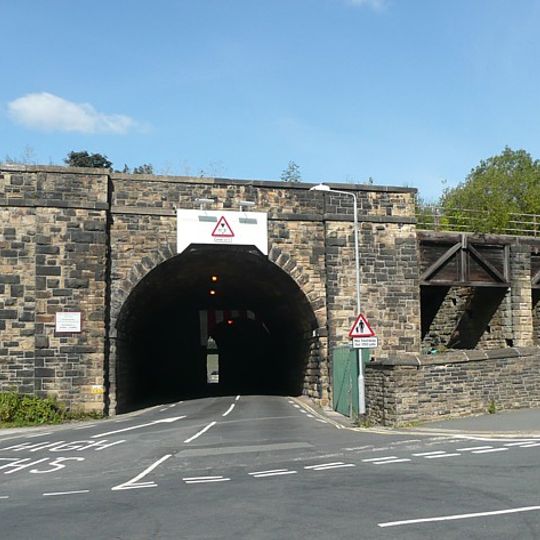 Railway Bridge With Wall To West And Coal Drops To East