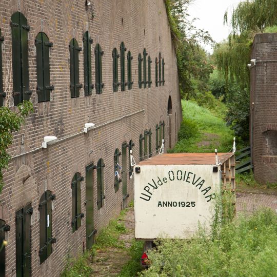 Fort de Gagel bombproof barracks building