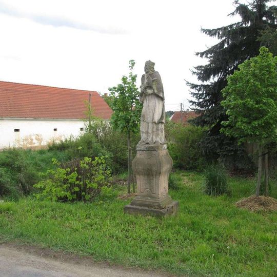 Socha svatého Jana Nepomuckého v Tymákově