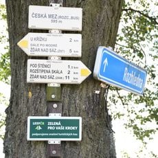 Rozcestník Česká Mez