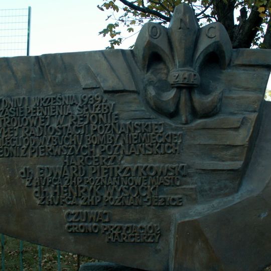 Pomnik Harcerski przy ul. Bukowskiej w Poznaniu