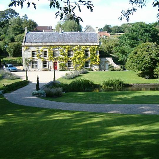 The Manor House And Attached Wall To Rear