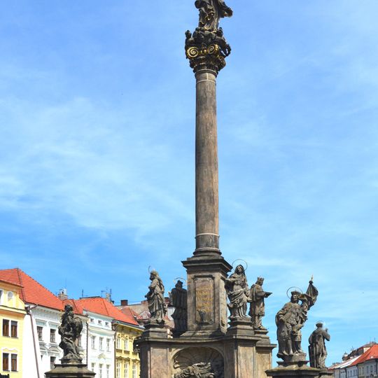 Maria column in Hradec Králové