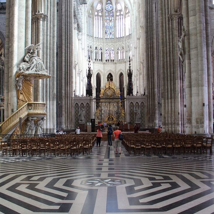 Amiens Cathedral Labyrinth