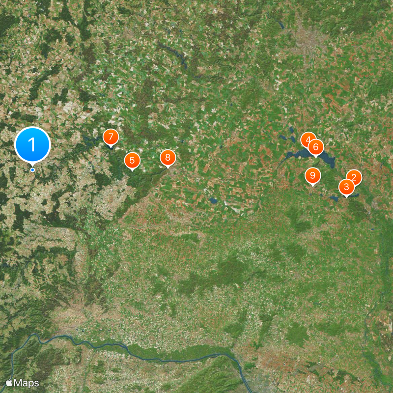 Thaya Map