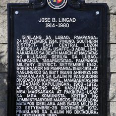 Jose B. Lingad historical marker
