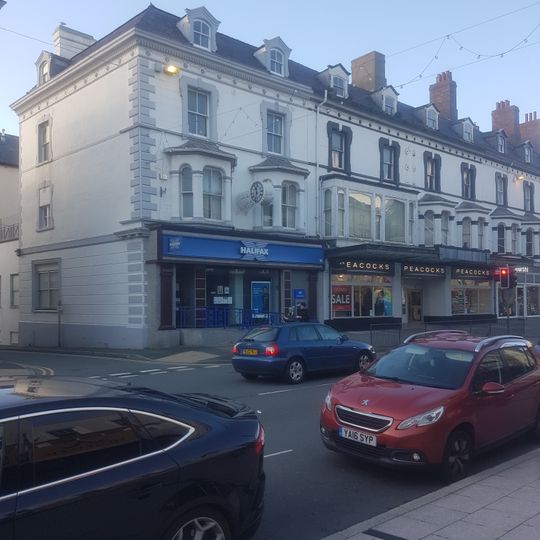 Nos 86-94 Including Clock Attached To Front Wall Of No 86 Mostyn Street, Llandudno