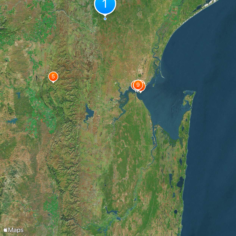Provincia di Maputo Mappa