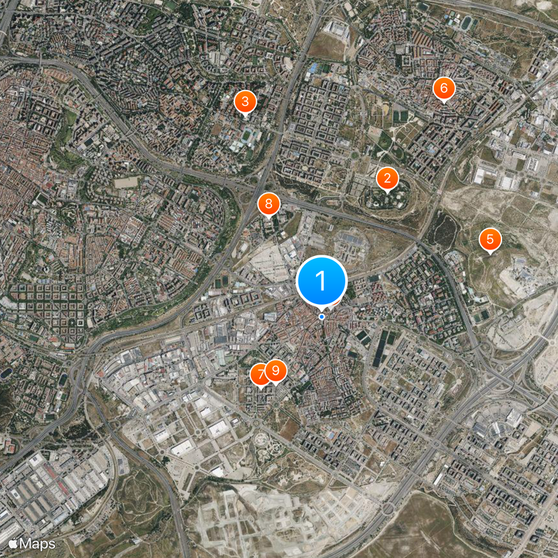 Villa de Vallecas Mapa