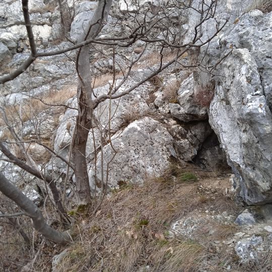 Margitligeti kőrisfa Cave