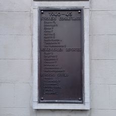 Monumento comemorativo, placa comemorativa