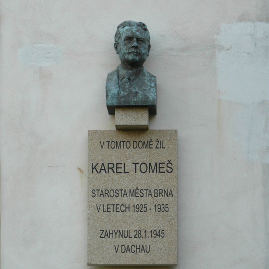 Bust of Karel Tomeš