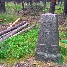 Sächsisch-Preußischer Grenzstein: Pilar Nr. 102