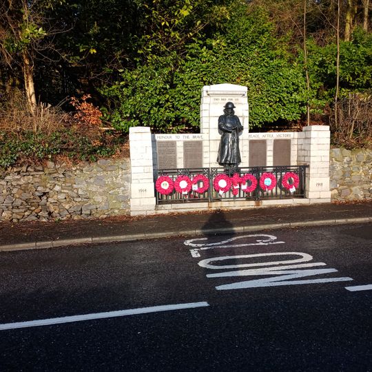 War Memorial, Galashiels Road, Walkerburn