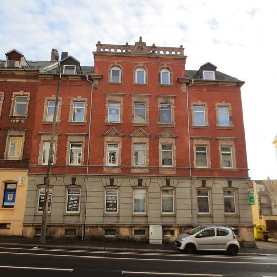 Mietshaus in halboffener Bebauung Frankenberger Straße 202