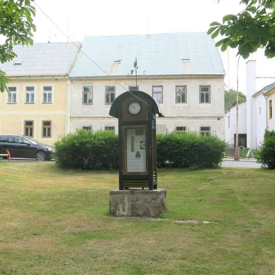 Meteorological column in Horní Blatná