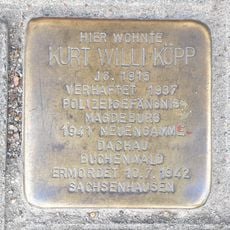 Stolperstein dedicated to Kurt Willi Köpp