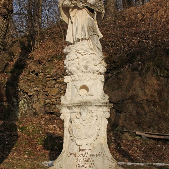 Figurenbildstock hl. Johannes Nepomuk