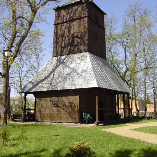 Bell tower in Hanna
