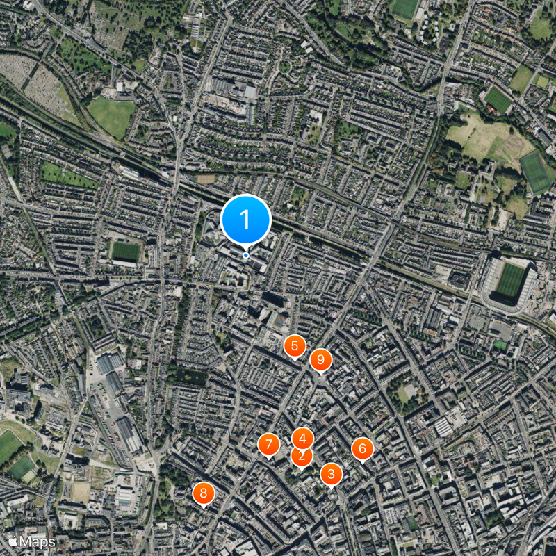 Mountjoy Prison Mappa