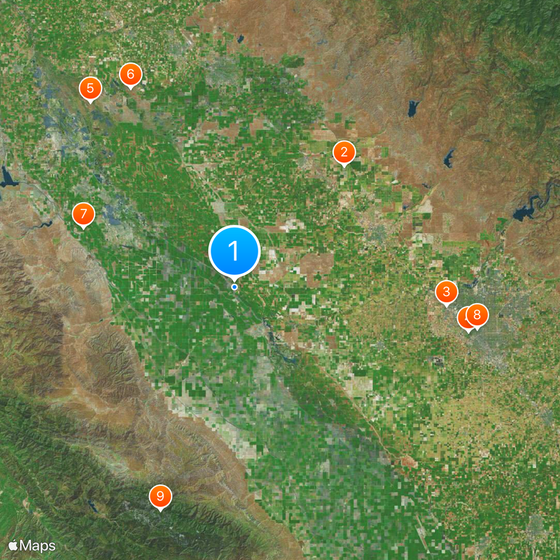 Firebaugh High School Map