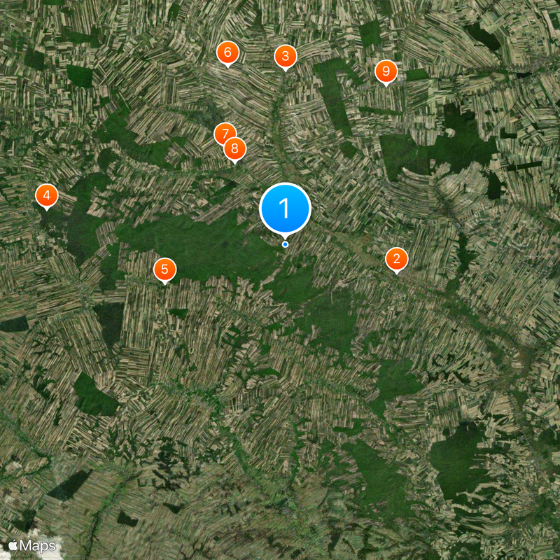 Meseta de Lublin Mapa