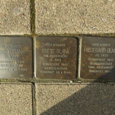 Stolperstein dedicated to Hildegard Blank