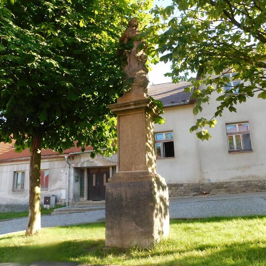Statue of Immaculata in Lipnice nad Sázavou
