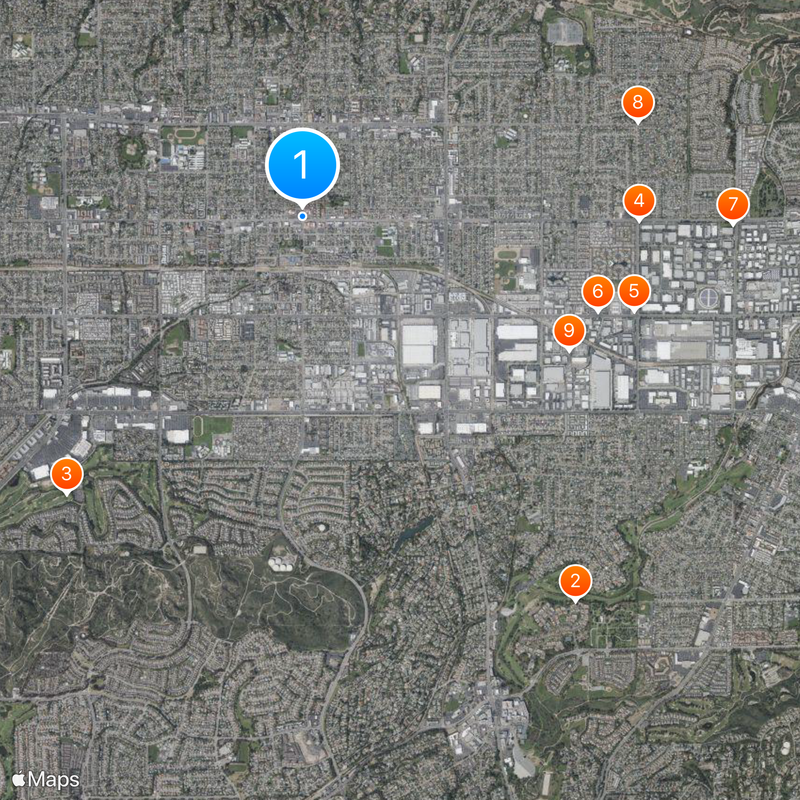 La Habra Map