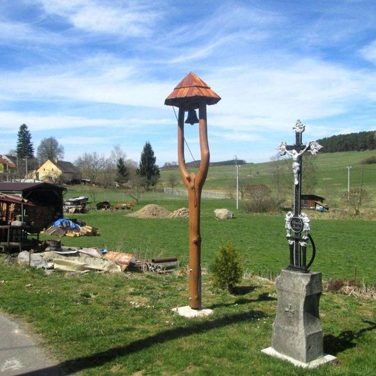 Zvonička severně od Frymburku