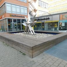 Fontána v ulici J. A. Bati ve Zlíně