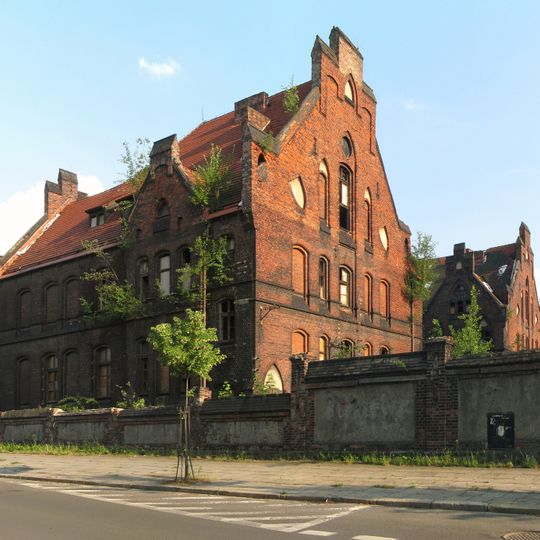 Budynek administracyjny I w zespole rzeźni w Chorzowie