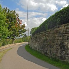 Einfriedungsmauer Gostritzer Straße 2c (vor)