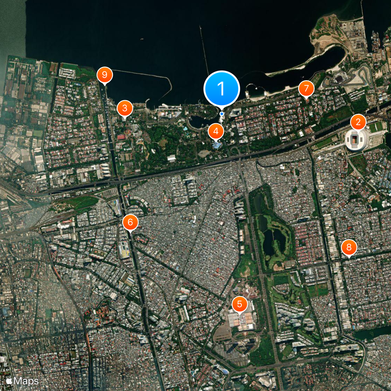 Bandar Djakarta Map