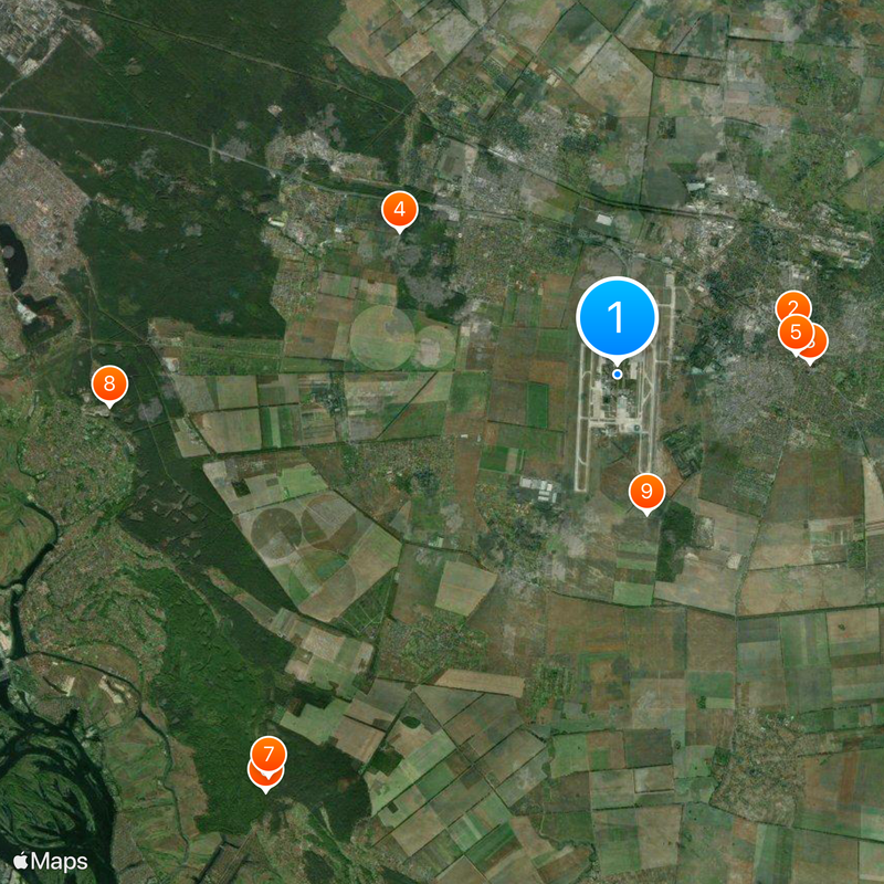 Boryspil International Airport Map