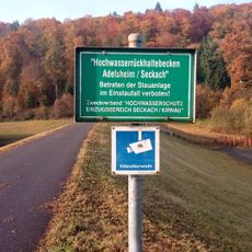 Hochwasserrückhaltebecken Seckach